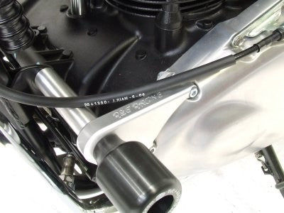 Crash Protectors - Classic Style for  Triumph Thruxton '04-, Bonneville '08-, Scrambler