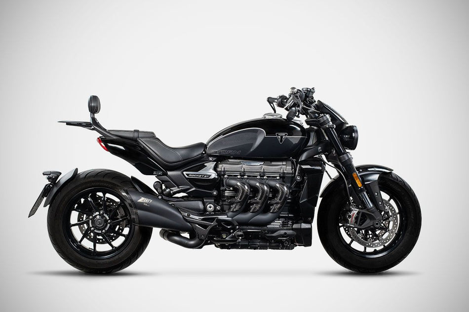 ROCKET 3 STORM EXHAUST | SLIP-ON KIT (24-25) (Black)
