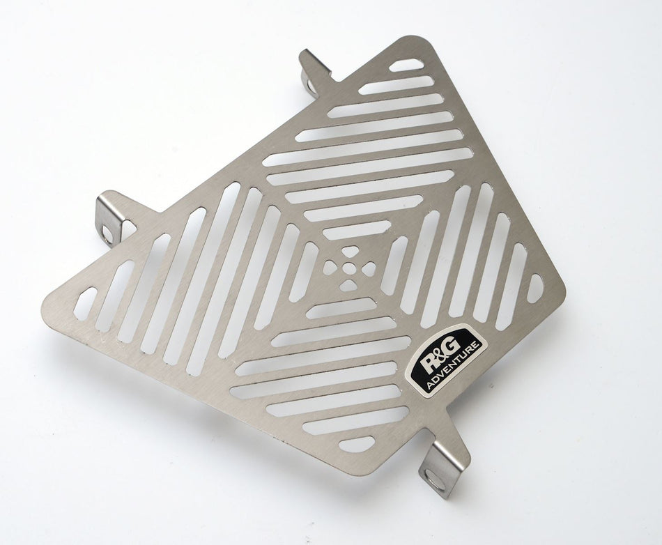 Stainless Oil Cooler Guard for the Aprilia RSV4 RR/RF '15- '24, Tuono V4 '15- '24 and Aprilia RSV-4 1100 Factory 19- '24