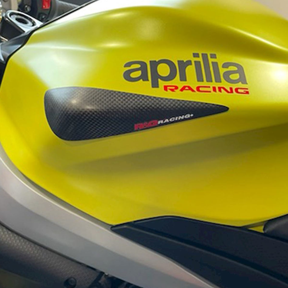 Carbon Tank Sliders for Aprilia RS660 '21- '24 & Tuono 660 '21- '24