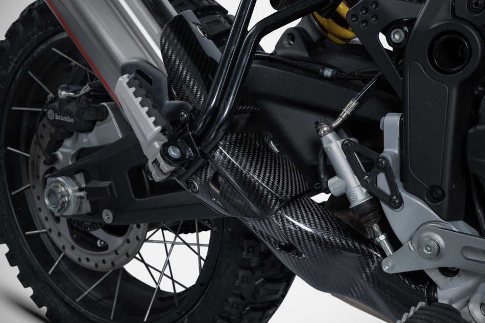 DUCATI DESERT X EXHAUST | "SABBIA" SLIP-ON (21-23) : / Racing - Racing
