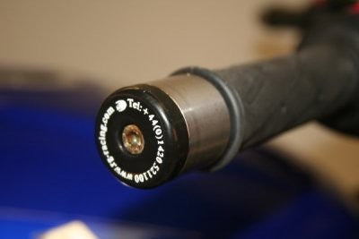 Bar End Sliders for Suzuki DL650/DL1000 models, DL 1000XT V-STROM '17- & V-Strom 1050XT '20-.