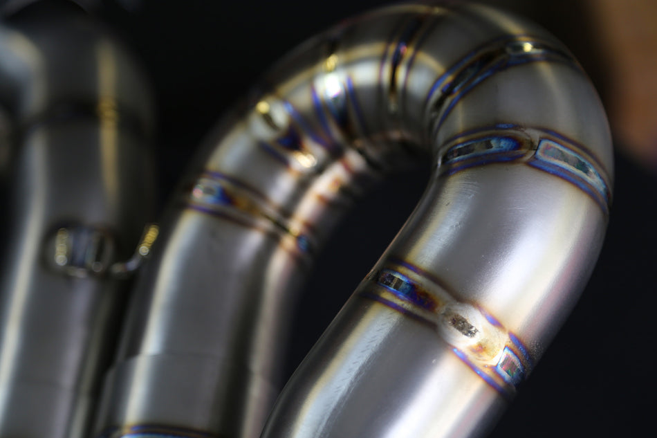 DUCATI MONSTER 1200 R EXHAUST | FULL-KIT (16-19) : End Cap - Bronzed, Exhaust Material - Stainless Steel, Homologated / Racing - Racing, Sleeve - Stainless Steel, Type - Kit